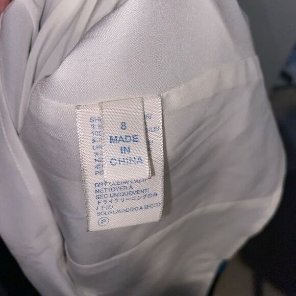 Rebecca Minkoff Colorblock racerback satin dress - Picture 7 of 10